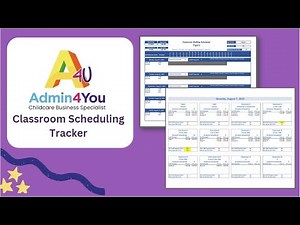 Classroom Scheduling Tracker Tutorial