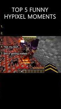 TOP 5 Hypixel Funny Moments #short