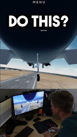 I Landed a Plane Using a Controller in Roblox