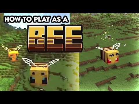 How to Play as a Bee in Minecraft Remorphed Tutorial