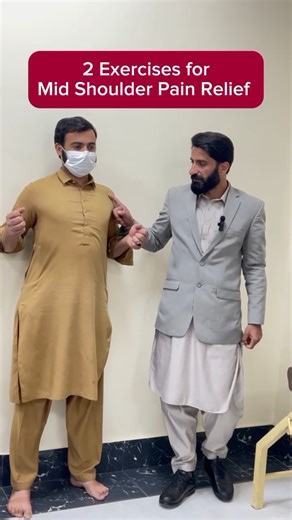 Exercises for Mid Scapular pin relief | Rhomboid stretch