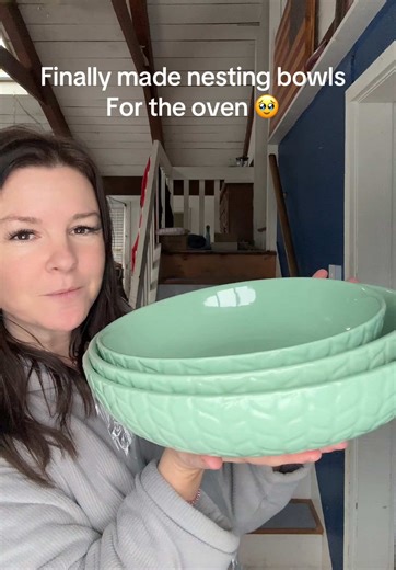 Oven to table nesting bowls from QVC. #bakeware #servingbowls