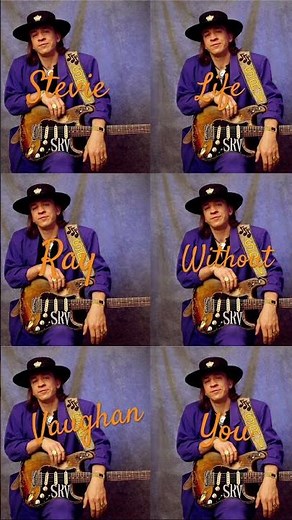 Stevie Ray Vaughan Life Without You #bluesrock #guitar #music #stevierayvaughan #srv #youtubeshorts