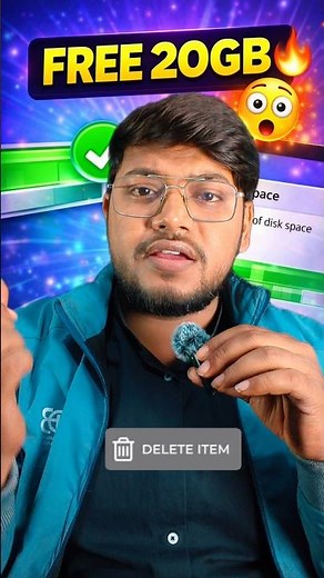 Laptop Storage Hack 🤯 | No Files Deleted #shorts #pc