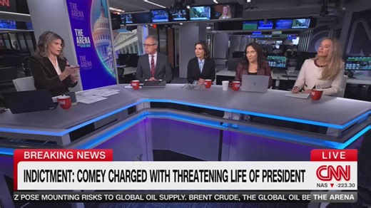 Tricia McLaughlin is trying to make the transition from professional liar for Trump to cable news talking head. Here she is on CNN just now.