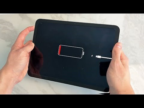 How To Turn On Dead iPad Showing Battery Icon - Step By Step