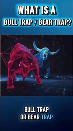 1 Keyword – 1 Concept: What Is a Bull Trap? What Is a Bear Trap? #videoshort #bulltrap #beartrap
