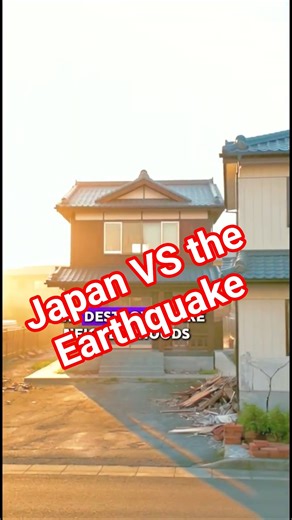 Why Japanese Houses Are Safer During Earthquakes #shorts