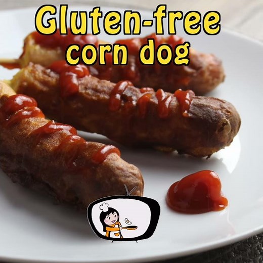 Gluten-free corn dog - Recipe Videos