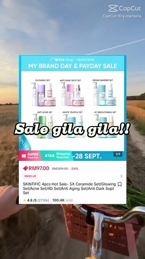 Today is the day!!!! Grab naw #skintific #fyp #ceramide #moisturebarrier