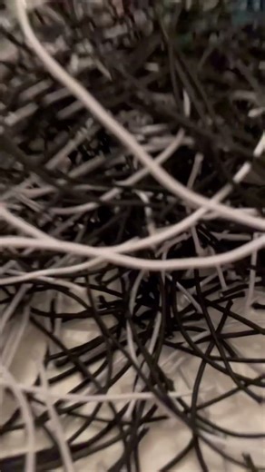 Turned scrap string into a string? #kandikid #kandi #string #nowaste #diyjewelry