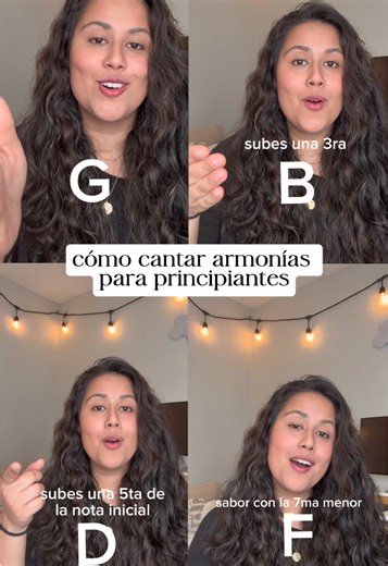 No es tan complicado como parece 🤗 #tutorial #vocal #armonias . Me encantó la sencillez del formato de @yeekemusic explicando esto! ♥️ quería replicarselos en español!