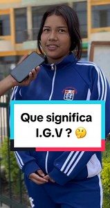 1.2M views · 8K reactions | Que significa I.G.V ? 樂 #quesignifica #fyp #RespondeYGana #contenido #igv #colegios | MiGuel BK | Facebook
