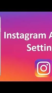 How To Find Account Settings Instagram (updated link in bio)