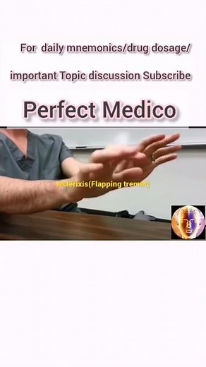 Asterixis (Flapping Tremor) #shorts