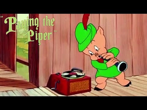 Paying the Piper 1949 Looney Tunes Porky Pig Cartoon Short Film | Robert McKimson | Animation Review