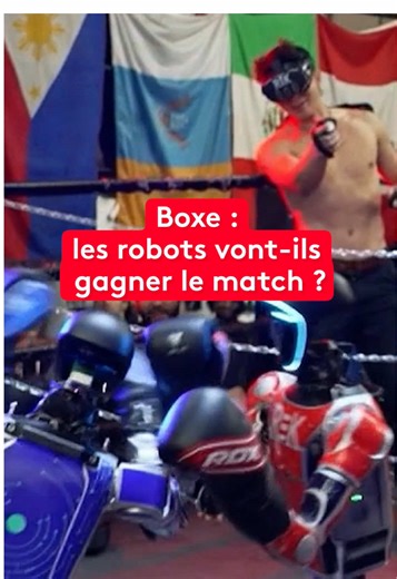 Au salon mondial de l'innovation à Las Vegas, les robots font le show. Ménage, industrie, livraison, ils sont partout...même sur le ring de boxe devant des spectateurs médusés. #jt20h #sinformersurtiktok #actualités #boxe #robot
