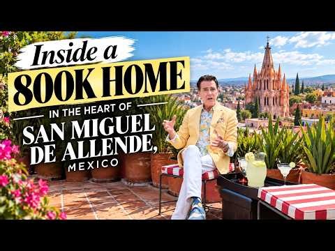 Inside a 800k Home in the HEART of San Miguel de Allende, Mexico