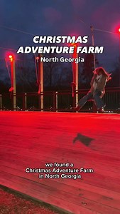80K views · 7.6K reactions | Christmas Adventure Farm only 1.5 hours from Atlanta!️❄️ @skittsmountain is open Fridays, Saturdays and Sundays 4pm-8pm (weather permitting) ACTIVITIES: Slides Cow Train ⛰️Zipline 露Jump Pillows Wagon Ride ⛳️Mini Golf and more, all decorated for Christmas ️Kids 2 and under are free!  7883 SR 254 Cleveland, GA 30528 | Carolina Jimenez | Facebook