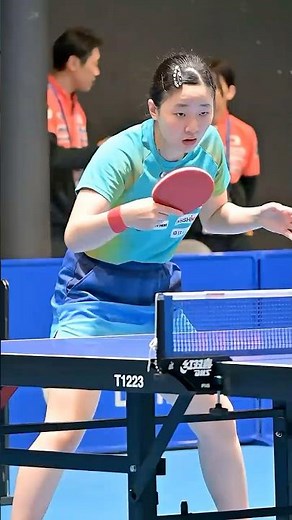 【練習🔥】04.29 女子日本代表が集中した表情で練習に臨む👊 #世界卓球100周年大会 #shorts