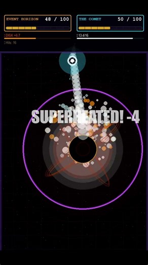 Black Hole vs Superheated Comet ☄️🕳️ (Physics Simulation)