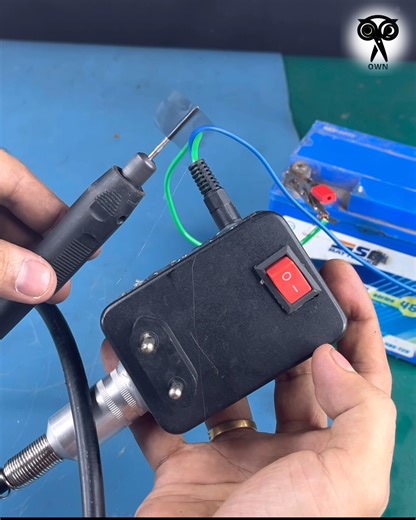 824K views · 7.6K reactions | Make a drill machine from old charger | Creative Own | Facebook