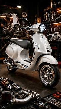 Vespa Sprint Rebuilt From Parts to Like New 🛵