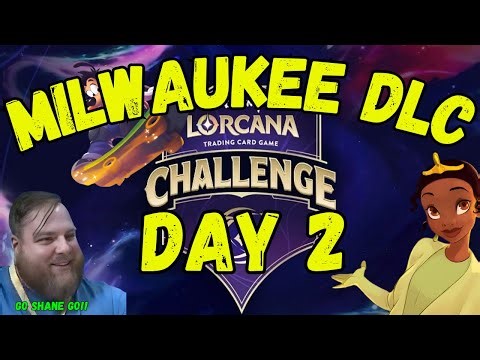 Disney Lorcana Challenge - Milwaukee Day 2 (Not Official Stream)