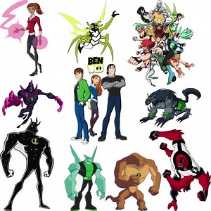 Ben 10 Svg- Ben 10 Png- Ben 10 Pdf- Ben 10- Digital Files- Digital Bundle- Svg- Png- Pdf- Cartoon- Prints - Etsy UK