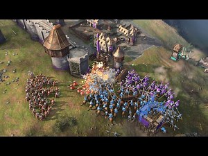 Age of Empires 4 - 4v4 WHAT AN EPIC STAND | Multiplayer Gameplay