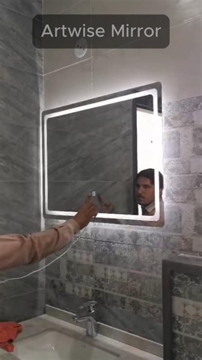 Premium Rectangle Vanity Mirror | Modern Home Decor Mirror | Stylish Wall Mirror for Bedrooms