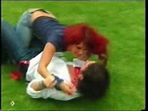 Pelea Roberta vs Diego y Giovanni - Rebelde - RBD