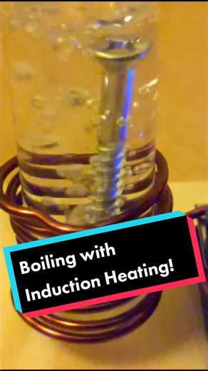 Boiling Water with Induction Heating!