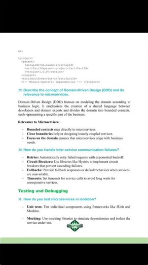 Microservices Guide for Interview Prep. #coding #springboot #microservices #springboot #java #viral