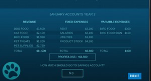 JANUARY ACCOUNTS YEAR 2REVENUEFIXED EXPENSESVARIABLE EXPENSESD... | Filo