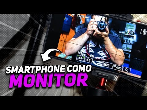 CELULAR COMO MONITOR PARA CAMERA