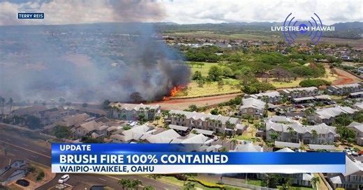 HFD works to contain multiple fires on Oahu