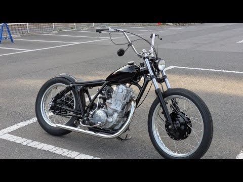 YAMAHA SR400 CHOPPER CUSTOM チョッパー カスタム バイク ヤマハ エイプバー 21インチ ライザー ローダウン