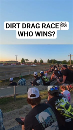 Truck vs Truck Dirt Drag Race — WHO WINS?!