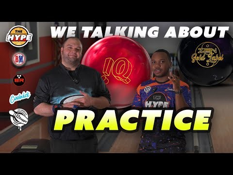 How To Practice Bowling | With the Zen Gold Label - !Q Tour Ruby | The Hype