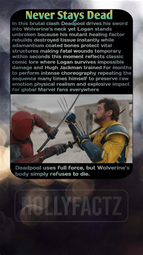 Deadpool & Wolverine ⚔️ Brutal Sword Clash In Wasteland #Marvel