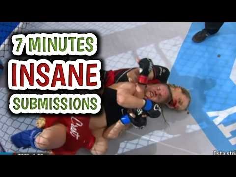 7 Minutes Of Insane Female MMA Submissions