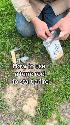 59K views · 438 reactions | Have you ever used a ferro rod? If not, here’s an example of how to use it. #chiassonsmoke #offgridliving #cookingoutside | Chiasson Smoke | Facebook