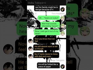 Raven Deku x Toru ¤ Part 8 ¤ BNHA story