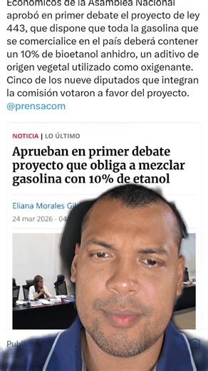 🚨🔥 ¿Gasolina con bioetanol en Panamá? ¡Se viene cambio grande! 🇵🇦⛽ La Comisión de Comercio y Asuntos Económicos aprobó en primer debate el Proyecto de Ley 443: TODA la gasolina deberá llevar 10% de bioetanol 🌱 👉 5 de 9 diputados dijeron SÍ 💡 Lo bueno: ✔️ Menos contaminación 🌎 ✔️ Energía más “verde” 🌱 ✔️ Oportunidad para el agro nacional 🚜 ⚠️ Lo malo (y aquí está el debate 👇): ❌ ¿Subirá el precio del combustible? 💸 ❌ ¿Afectará los motores? 🚗 ❌ ¿Estamos preparados como país para produ
