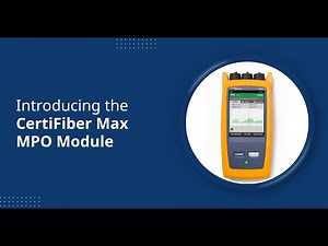 Introducing the CertiFiber Max MPO Module | Faster Multi-Fiber Testing on Versiv 2