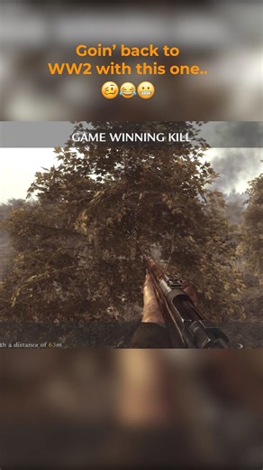 This WW2 COD Moment Hits Different #callofduty #nostalgia #shorts