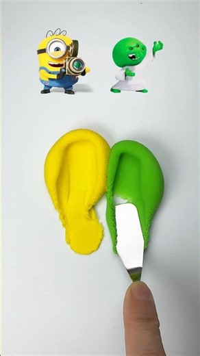 Minions Color mixing Guess the color #minions #colormixing #shorts #despicableme