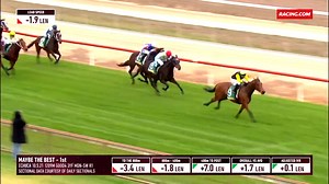 4.8K views · 135 reactions | "This is a Group horse, it is a beauty."  Maybe The Best lived up to its name after reeling off slick sectionals on debut. Full show - https://bit.ly/3v2F2nr | Racing.com | Facebook