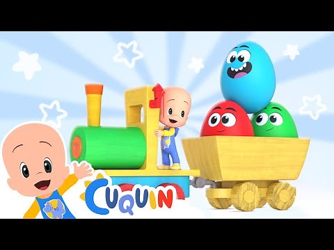 Huevos sorpresa burlones con Cuquín 🥚😆 Caricaturas y dibujos animados para bebés